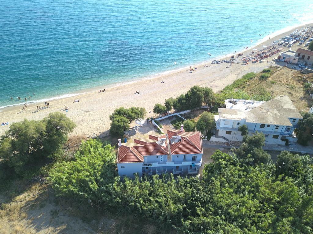 Pano Sto Kyma Studios Plomari Eksteriør bilde